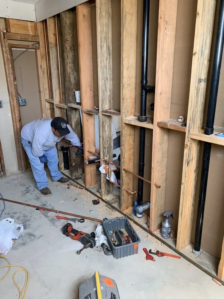 Commercial rough-in plumbing for Commercial Plumbing in Uniondale